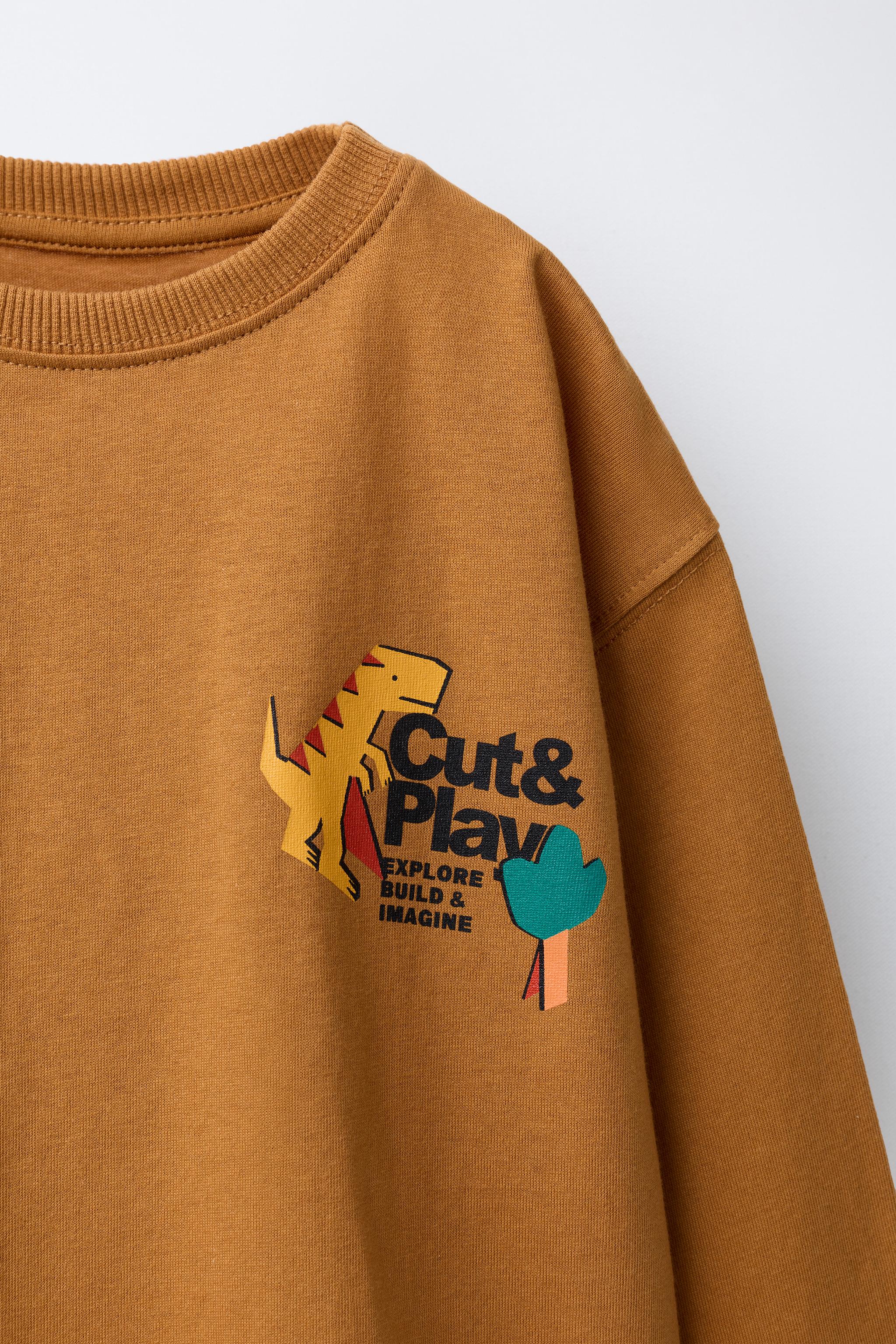 DINOSAUR PRINT T-SHIRT